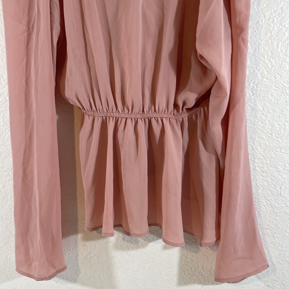 FASHION NOVA Love At First Sight Blouse Pink Size Large NEW - Picture 7 of 11